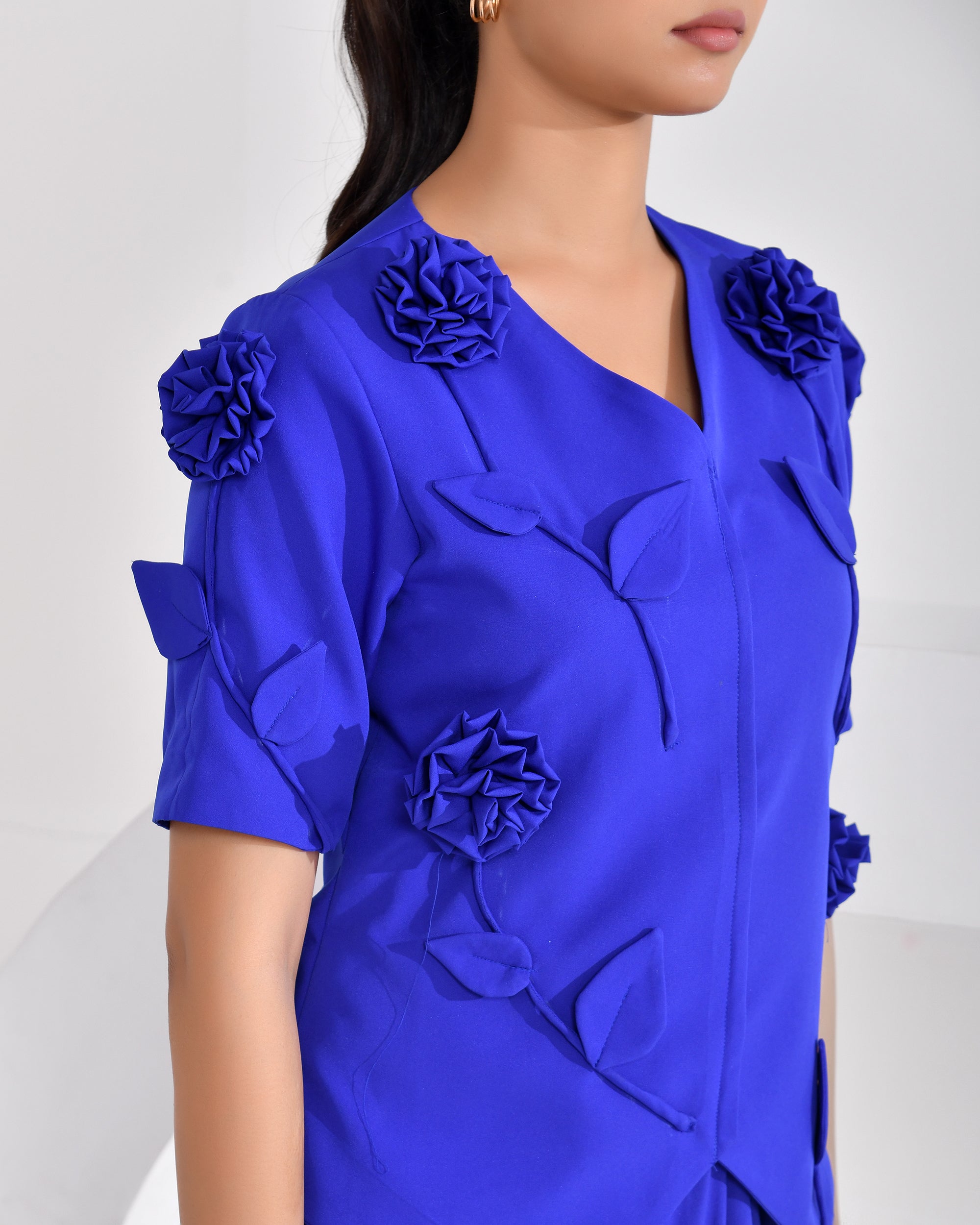 Royal Azure Drape Set