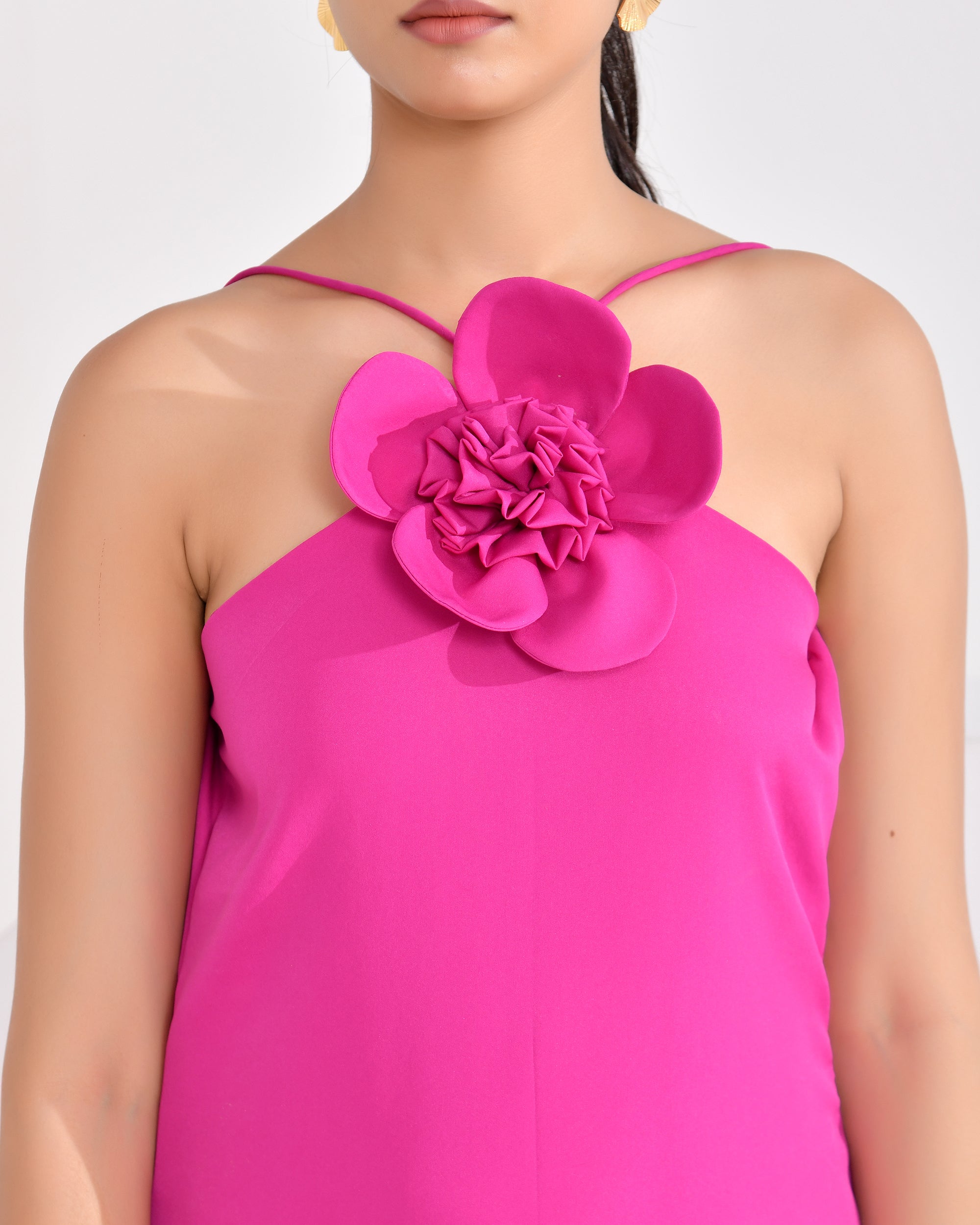 Fushsia Cascade Midi