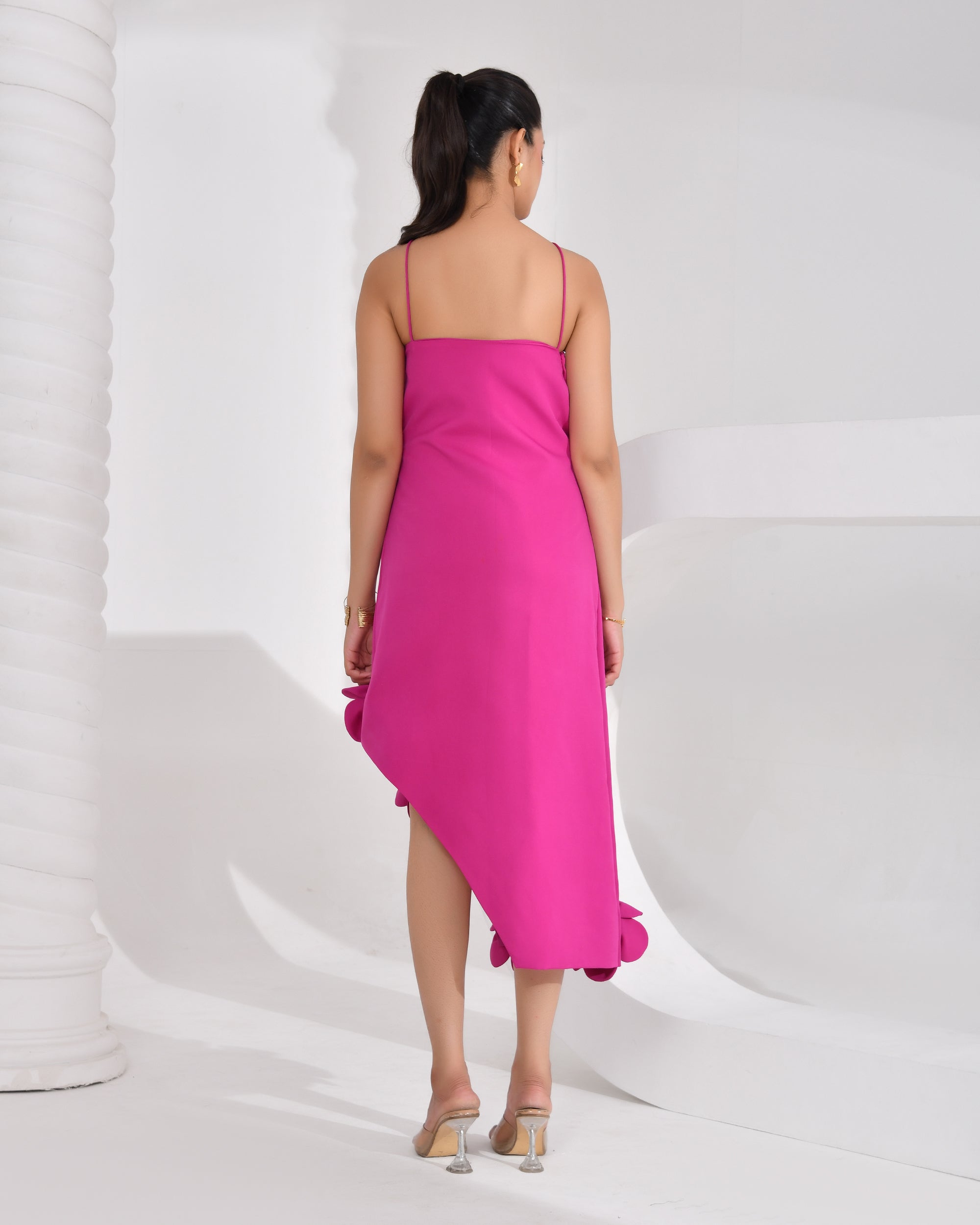 Fushsia Cascade Midi